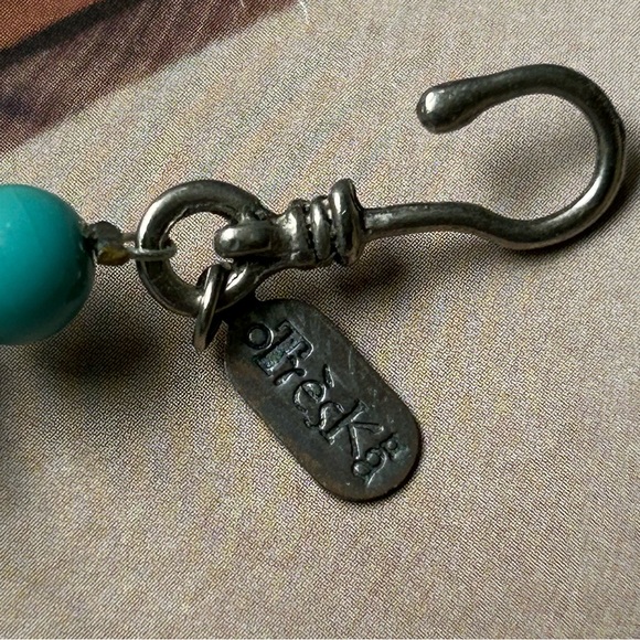 OTRESKA Chunky, Faux Turquoise, Bauble Collar Necklace - Picture 3 of 4